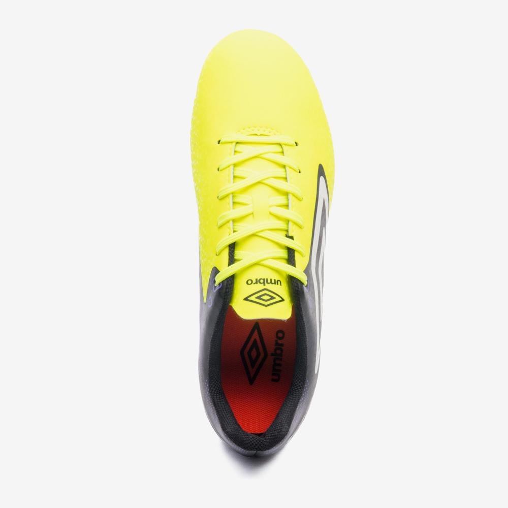 Chuteira Campo Umbro Techno II Rb Amarelo/Preto 4