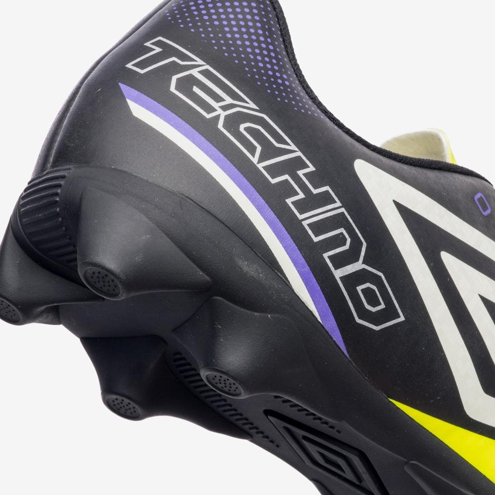 Chuteira Campo Umbro Techno II Rb Amarelo/Preto 7