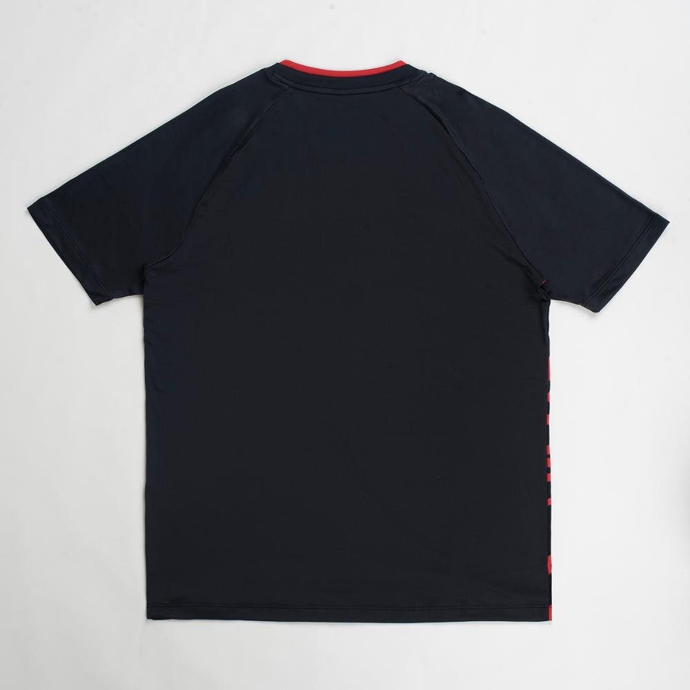 Camisa Masculina Umbro Cap Aquecimento 2026 Preto/Vermelho 2