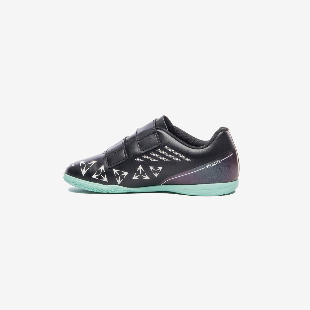 Chuteira Futsal Umbro Velocita Kids Preto 2