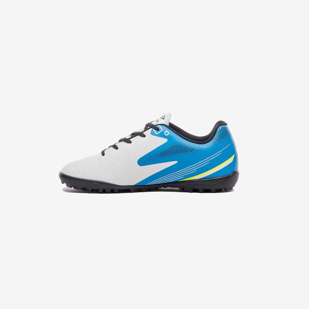 Chuteira Society Umbro Techno II Jr Branco/Azul 2
