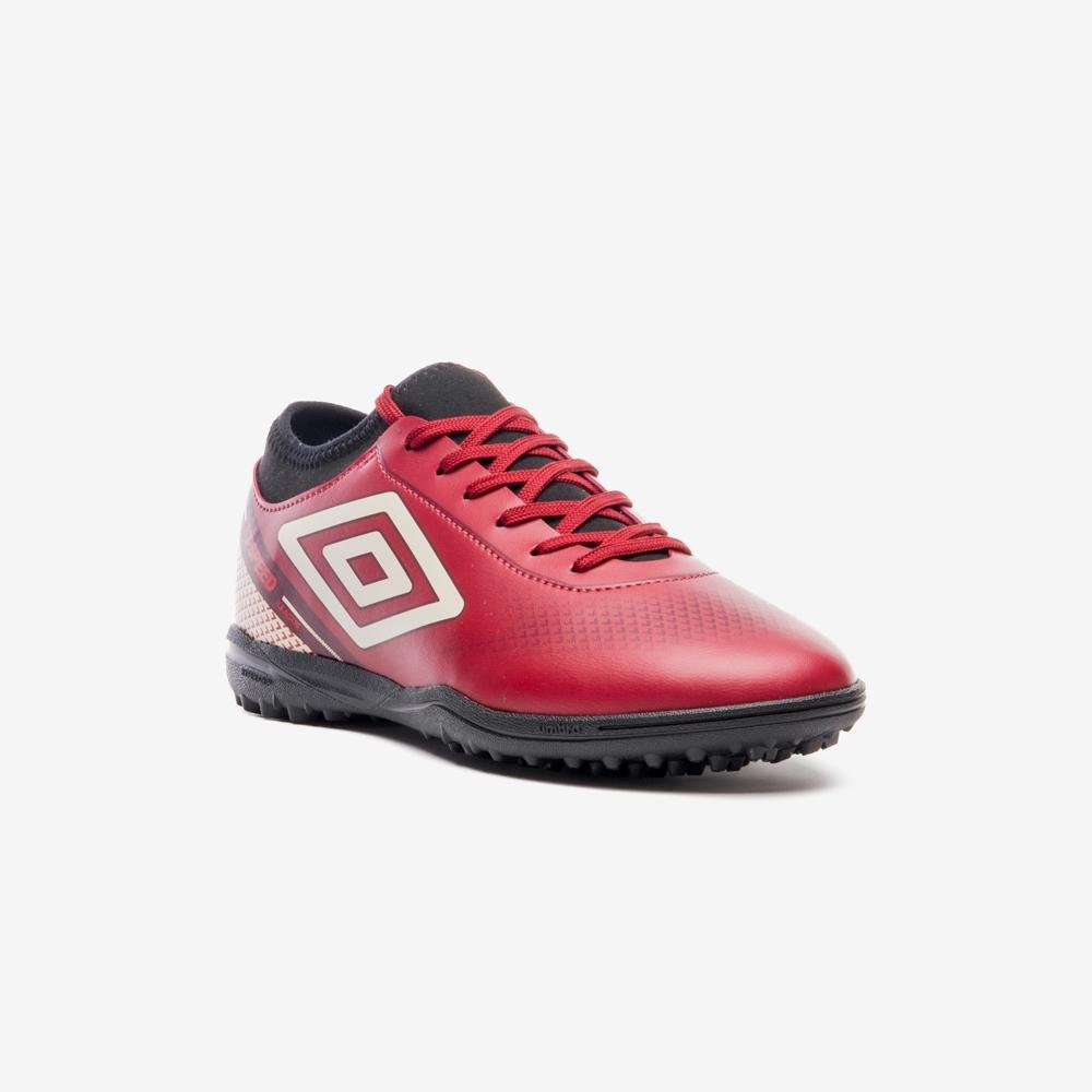 Chuteira Society Umbro Top Speed League Vermelho 3