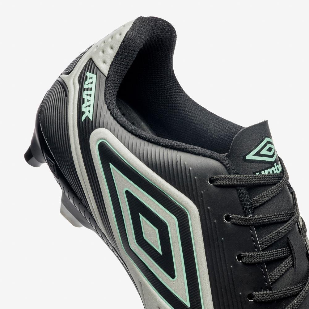 Chuteira Campo Umbro Attak Iii Cinza 8