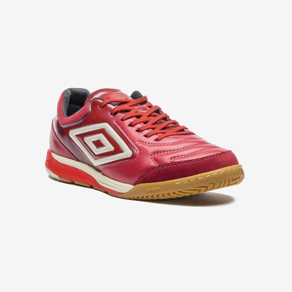 Chuteira Futsal Umbro Adamant Master Class Pro Bump Vermelho 3