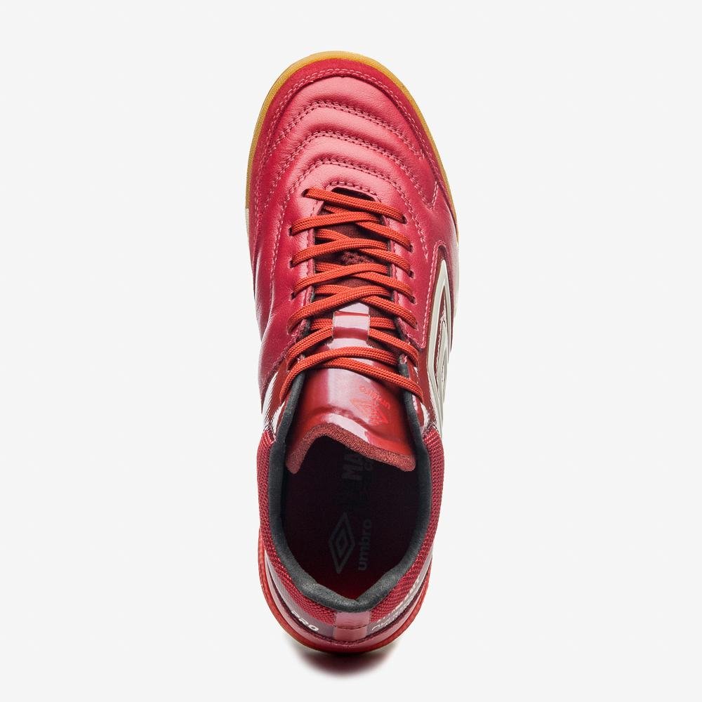 Chuteira Futsal Umbro Adamant Master Class Pro Bump Vermelho 4