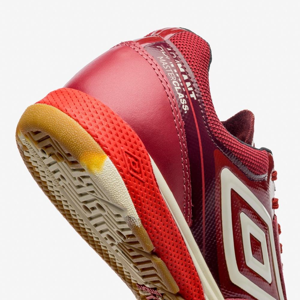 Chuteira Futsal Umbro Adamant Master Class Pro Bump Vermelho 7