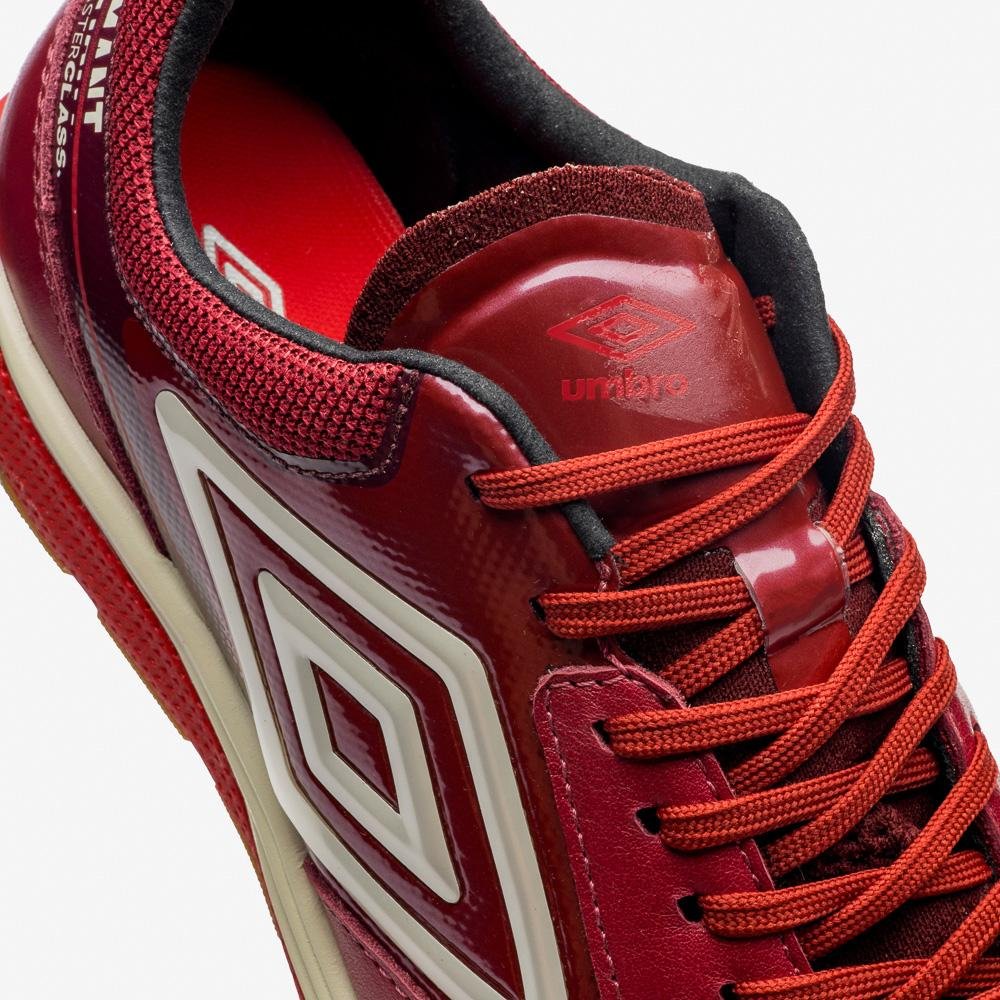 Chuteira Futsal Umbro Adamant Master Class Pro Bump Vermelho 8