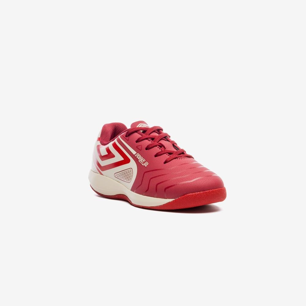 Chuteira Futsal Umbro Pro 5 Jr Vermelho 3