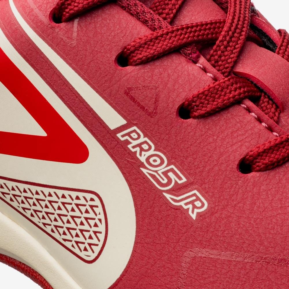 Chuteira Futsal Umbro Pro 5 Jr Vermelho 7