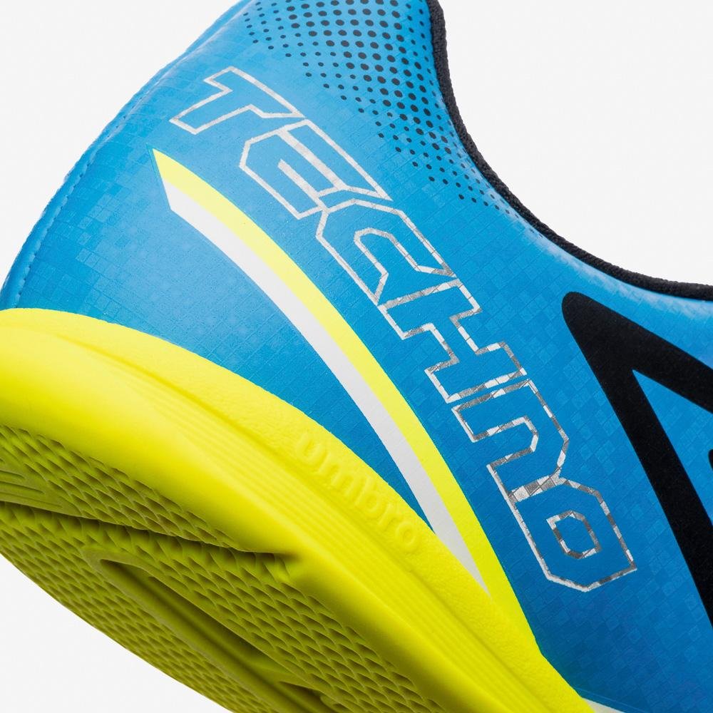 Chuteira Futsal Umbro Techno Ii Branco/Azul 7