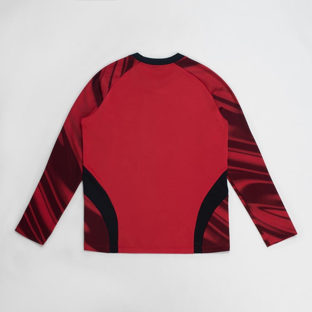 Blusão Masculino Umbro Cap Treino Atleta 2026 Vermelho 2