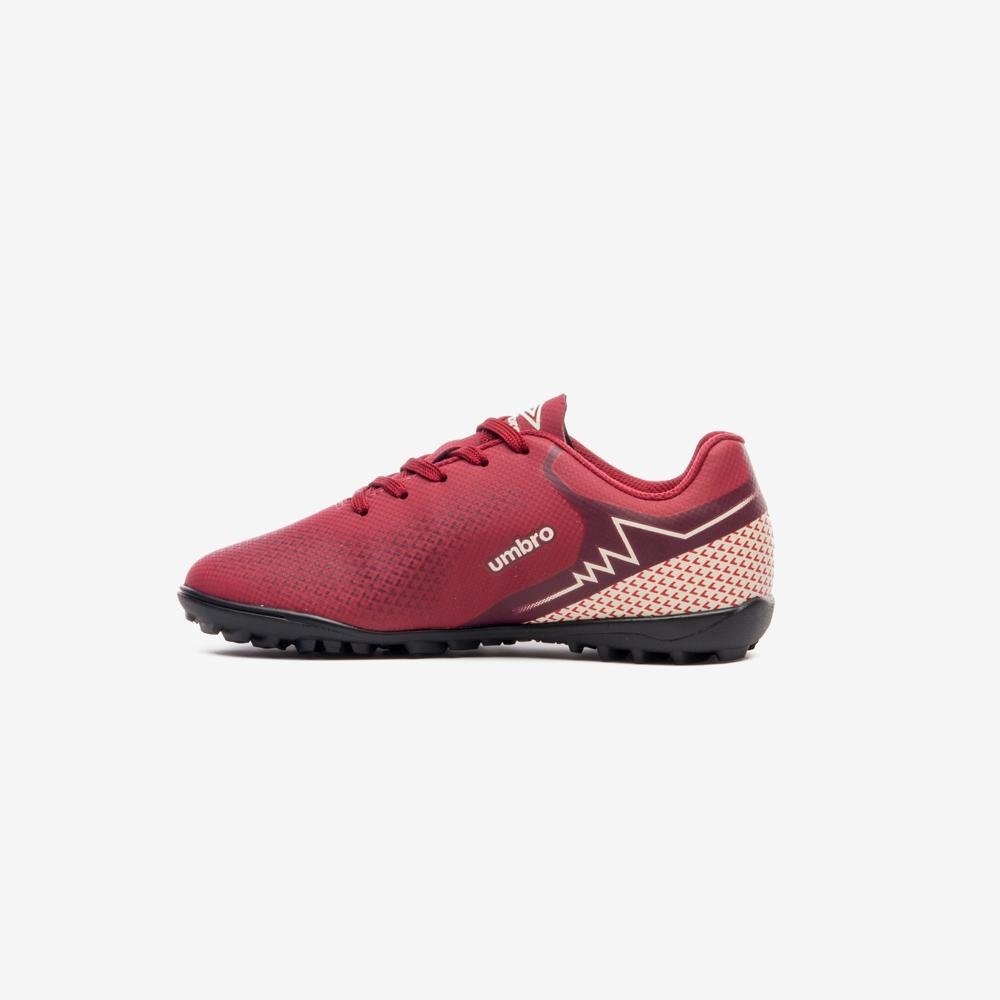 Chuteira Society Umbro Adamant Top Speed Jr Vermelho 2