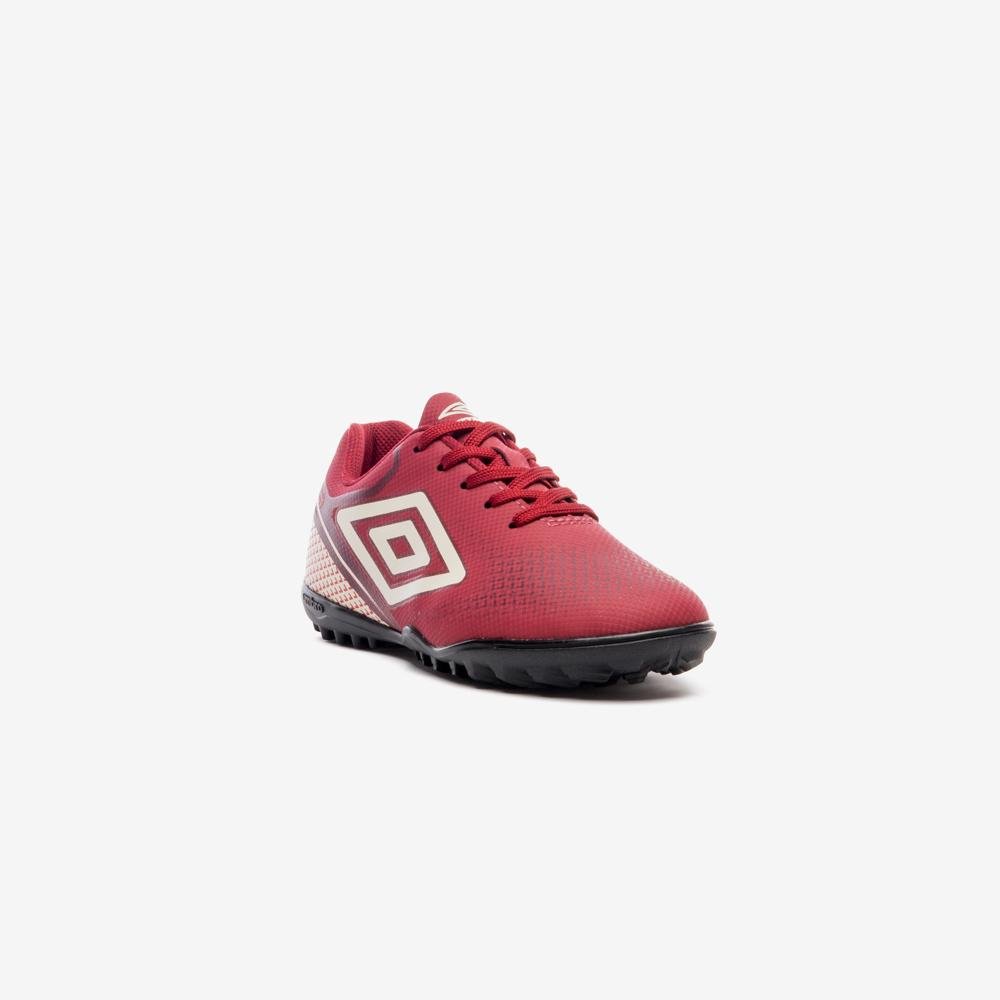Chuteira Society Umbro Adamant Top Speed Jr Vermelho 3