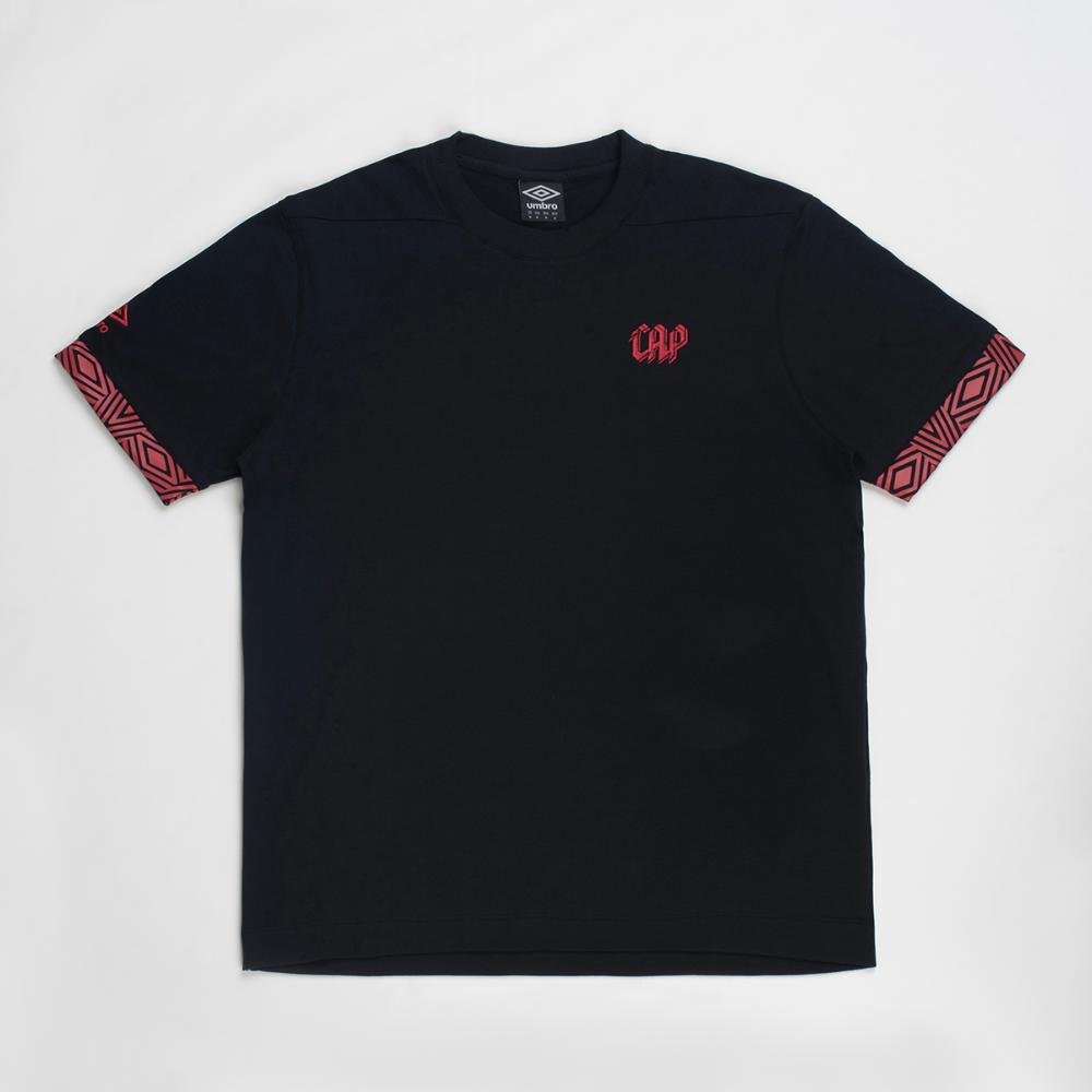 Camiseta Masculina Umbro Cap Concentração 2026