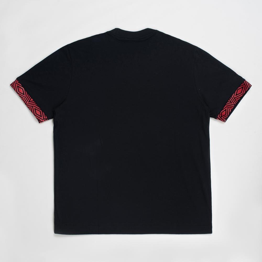 Camiseta Masculina Umbro Cap Concentração 2026 Preto 2