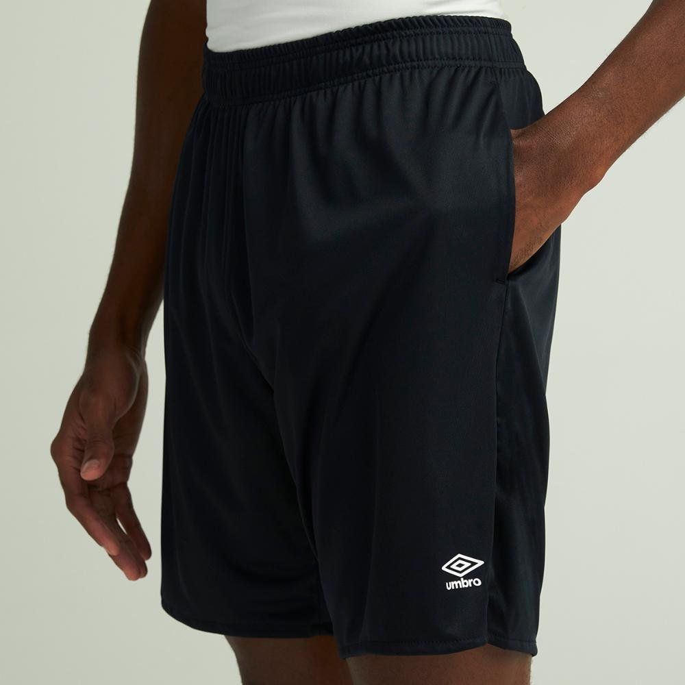 Bermuda Masculina Umbro Essential Diamond Preto 4