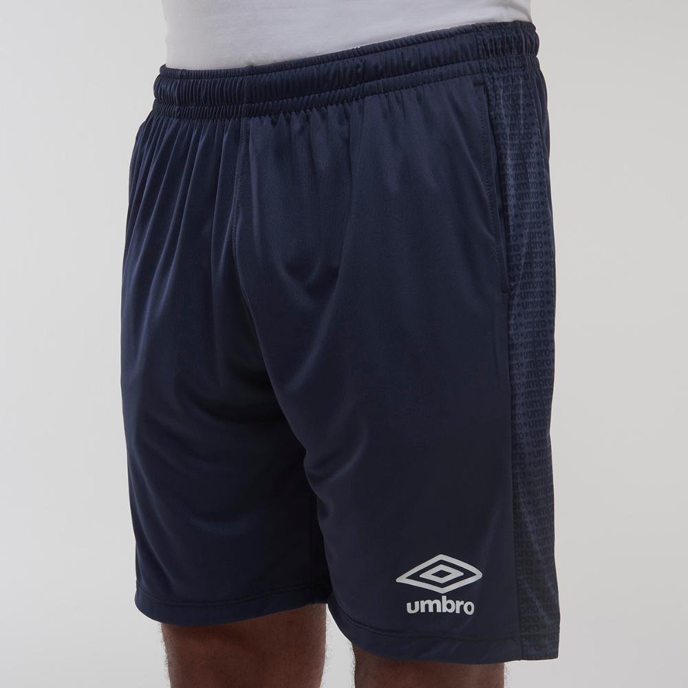 Calção Masculino Umbro Maximum Diamond C/ Bolso Azul Marinho 2