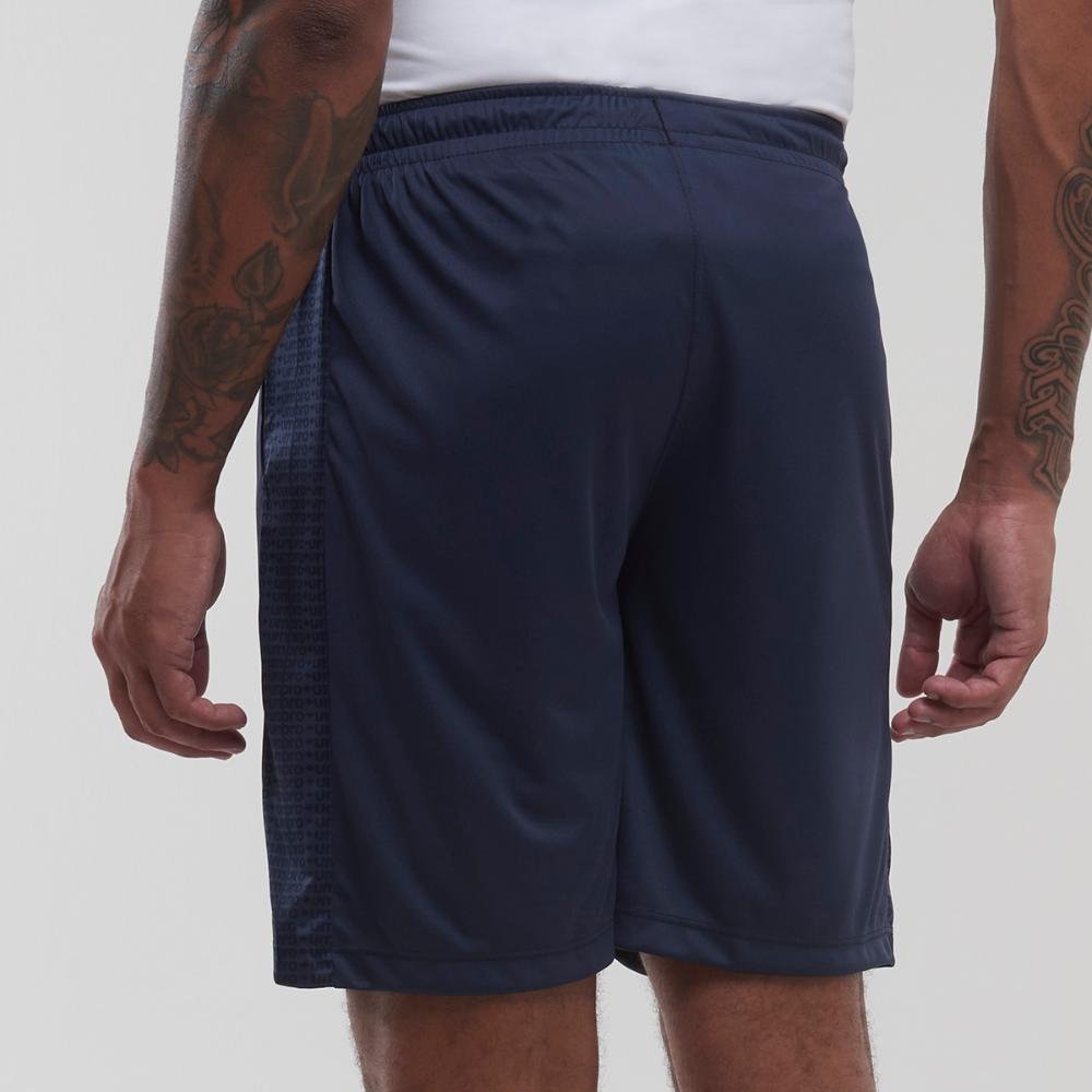 Calção Masculino Umbro Maximum Diamond C/ Bolso Azul Marinho 4