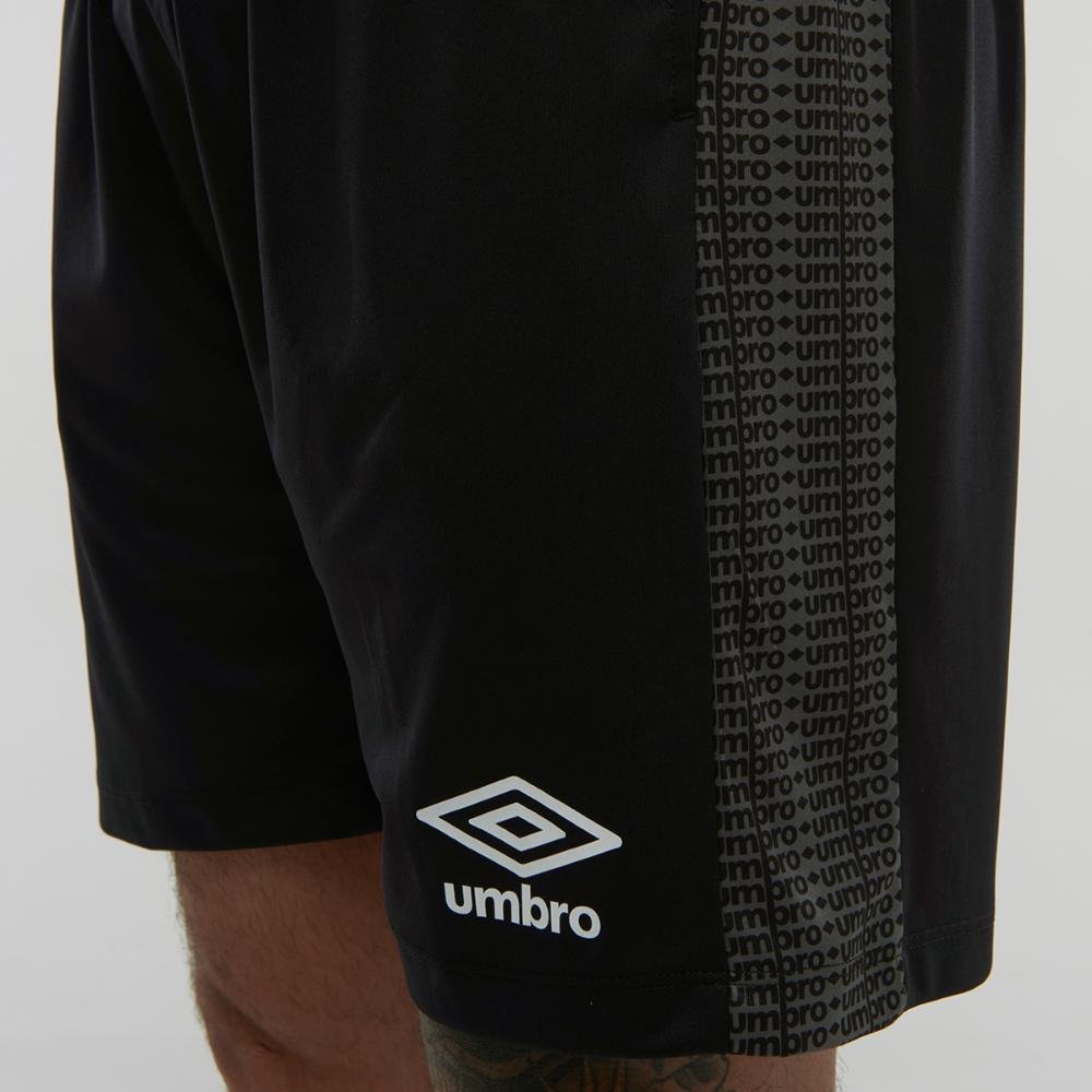 Calção Masculino Umbro Maximum Diamond C/ Bolso Preto 4