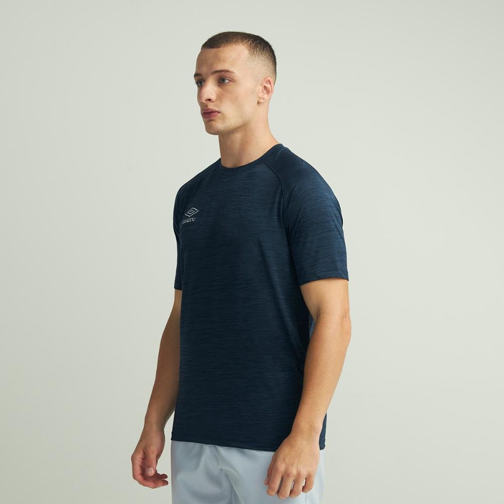 Camisa Masculina Umbro Blend Large Diamond Ii Azul Marinho 2