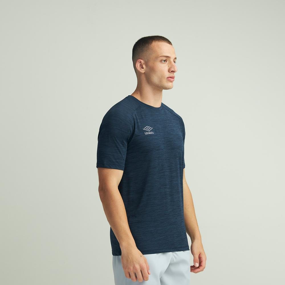 Camisa Masculina Umbro Blend Large Diamond Ii Azul Marinho 3