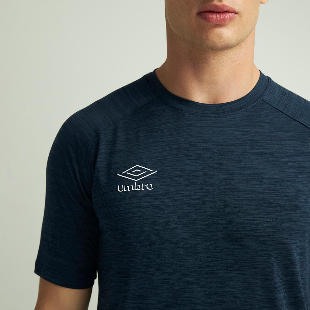 Camisa Masculina Umbro Blend Large Diamond Ii Azul Marinho 4