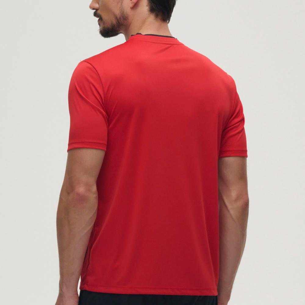 Camisa Masculina Umbro Sponsor Vermelho/Preto 4