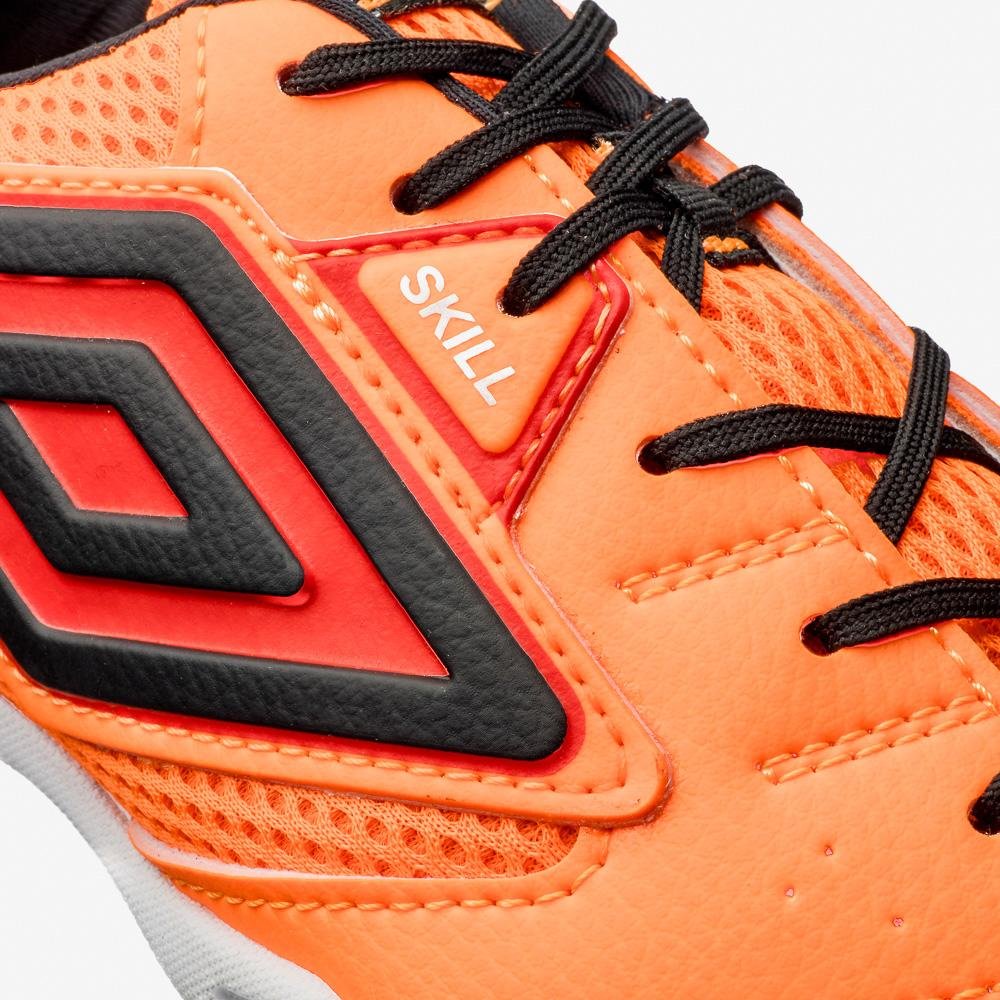 Chuteira Futsal Umbro Skill Laranja 8