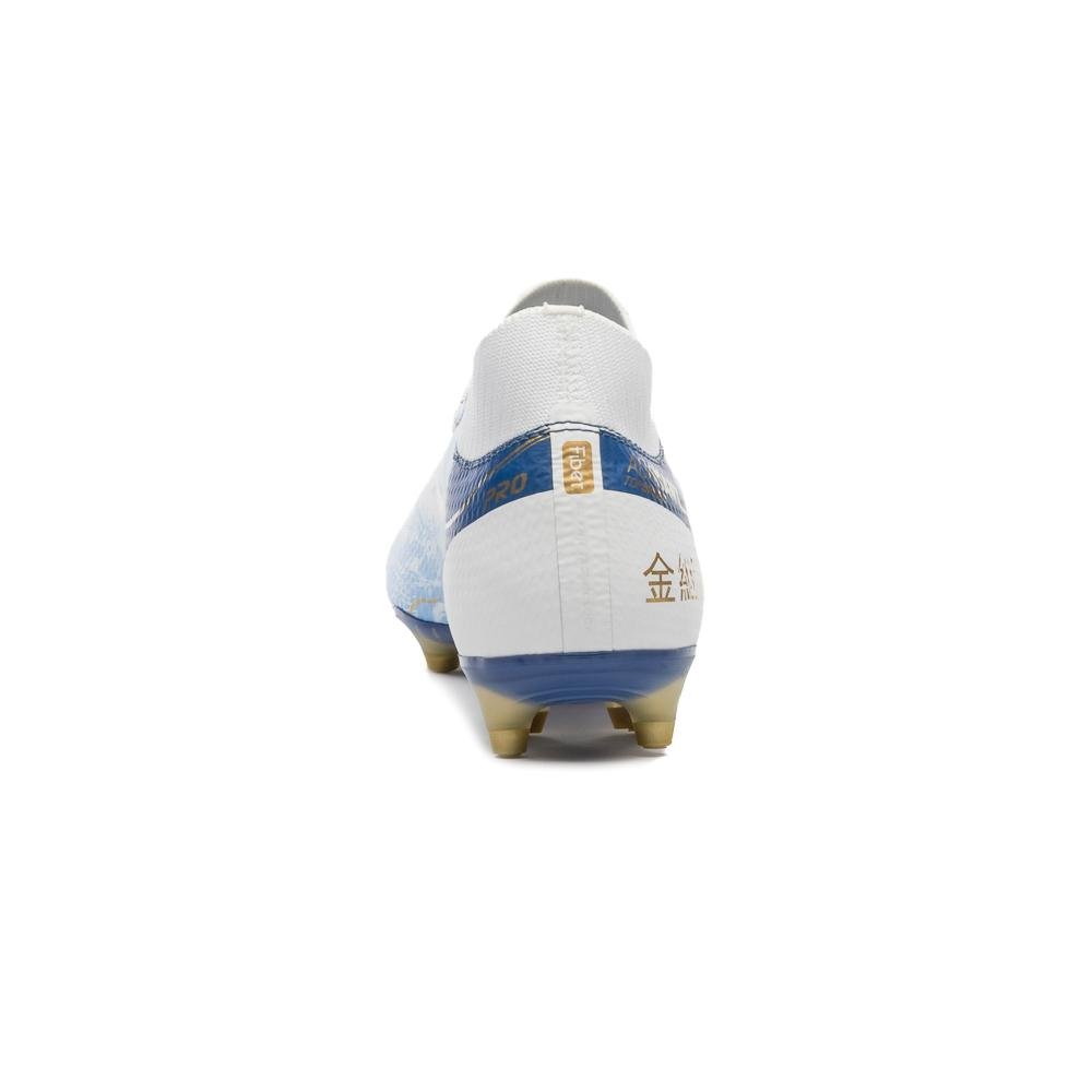 Chuteira Campo Umbro Adamant Top Speed Pro Kintsugi Branco/Azul 6