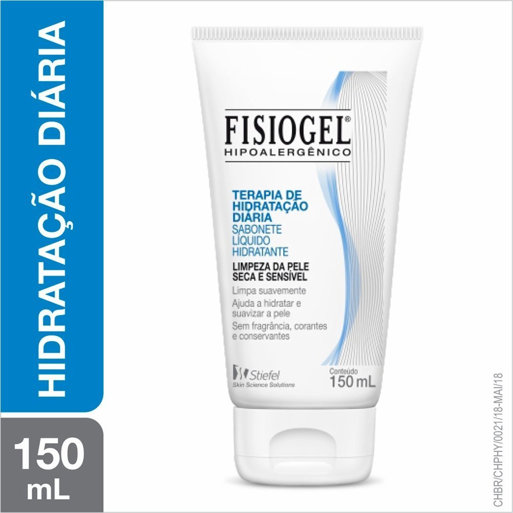 Sabonete Líquido Fisiogel Terapia De Hidratação Diária 150ml