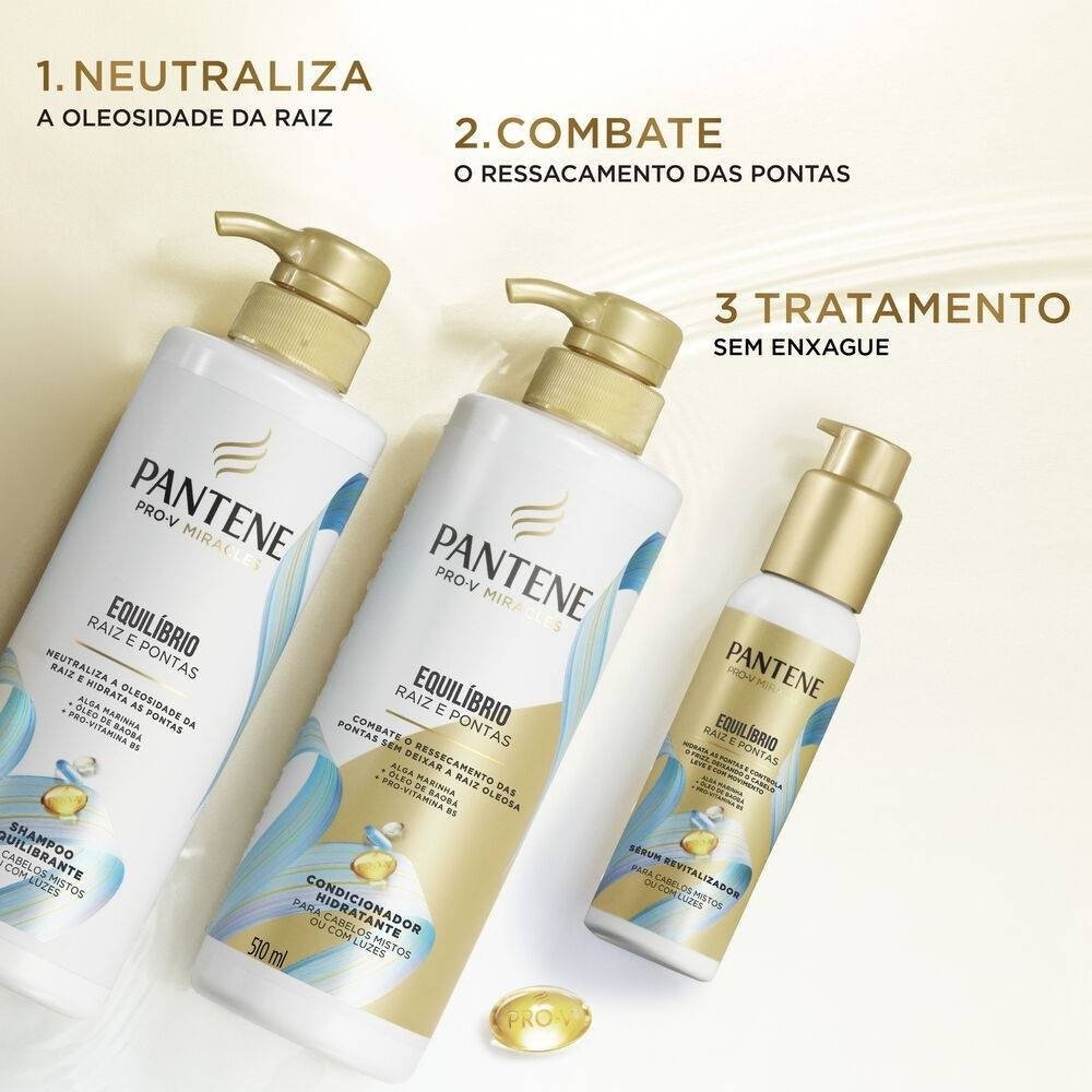 Shampoo Pantene Equilíbrio Raiz E Pontas 510ml 510ml 4