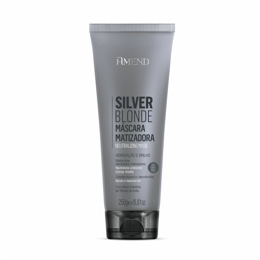 Máscara Amend Matizadora Silver Blonde 250g 250g 1