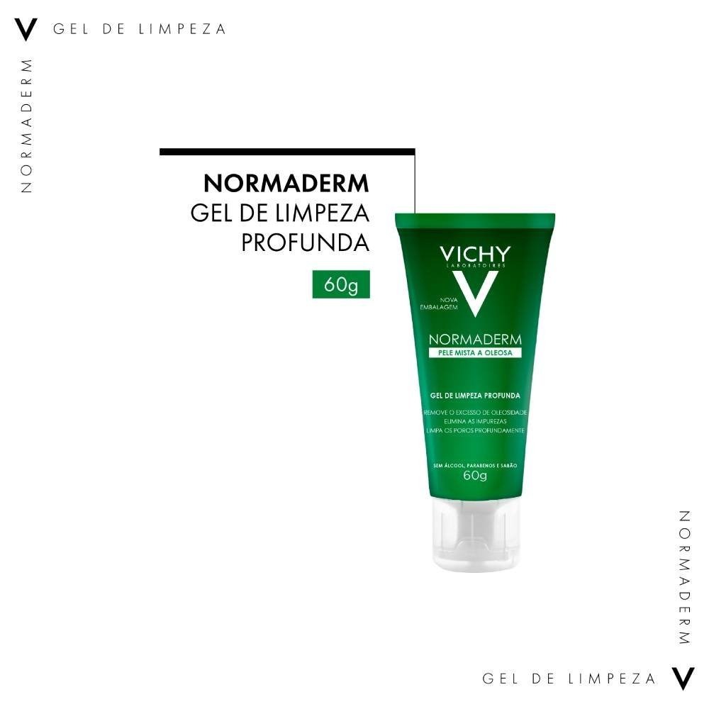 Gel De Limpeza Profunda Vichy Normaderm 60g 60g 3