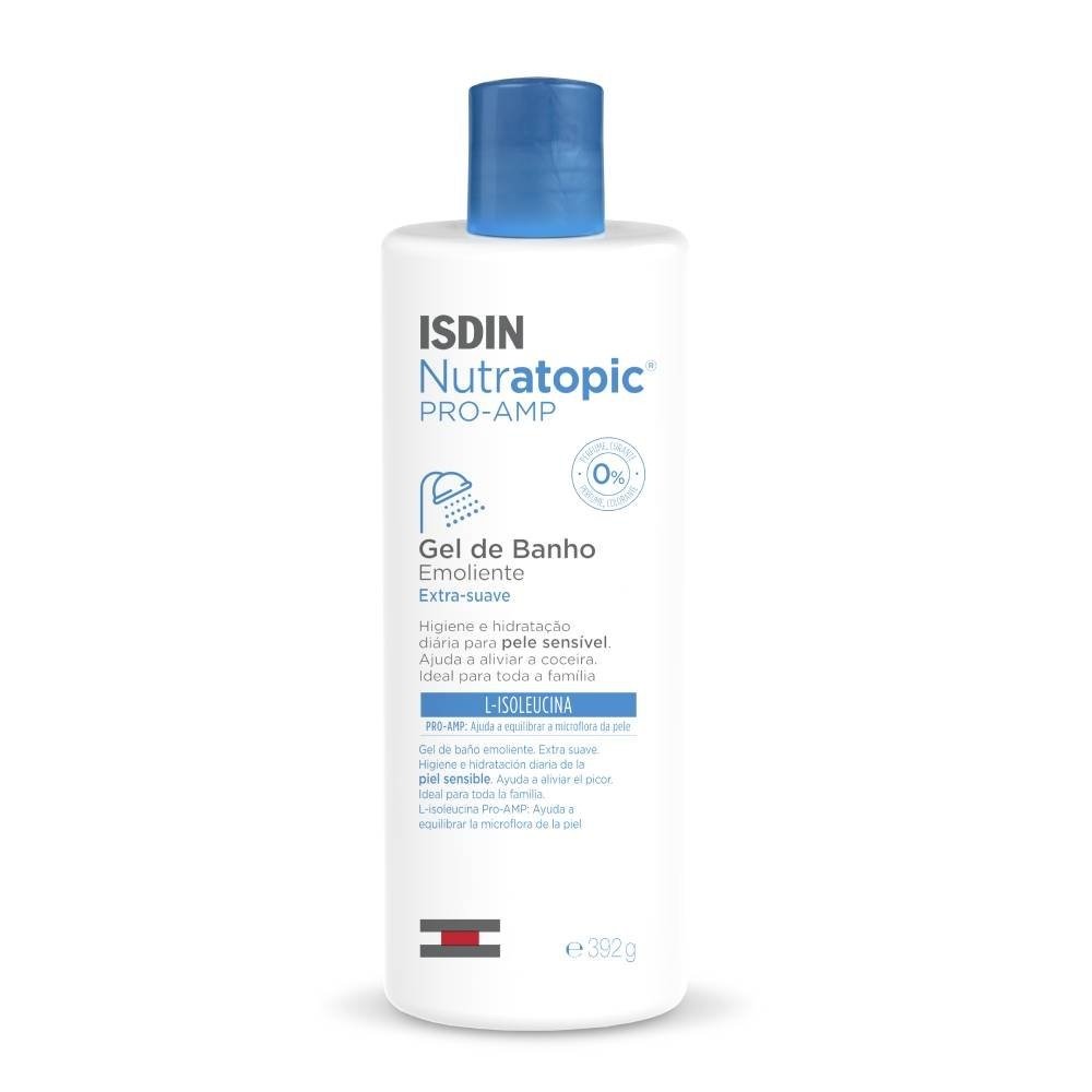Gel De Banho Isdin Para Pele Sensível Nutratopic 400ml 400ml 2