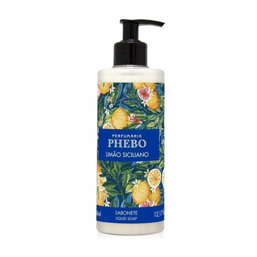 Sabonete Líquido Phebo Limão Siciliano 360ml 360ml 3