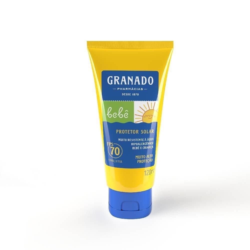 Protetor Solar Granado Bebê Fps 70 120g 120g 2