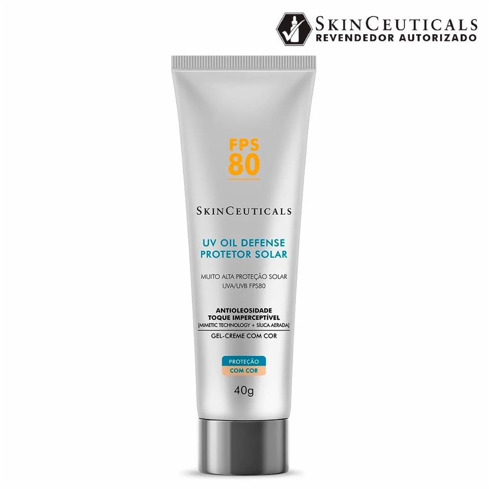 Protetor Solar Skinceuticals Uv Oil Defense Com Cor Fps 80 40g 40g 2