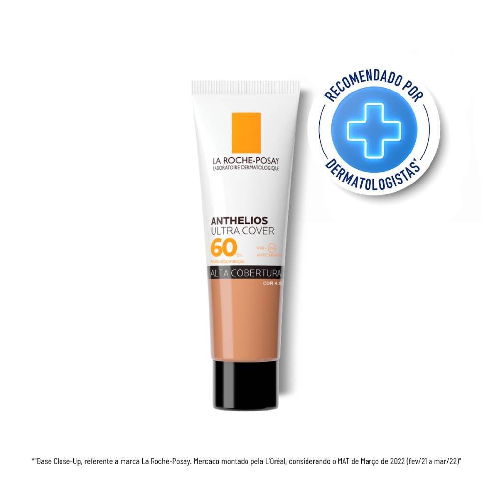 Protetor Solar Facial La Roche Posay Anthelios Ultra Cover Cor 4.0 Fps60 30g Cor 4.0 1