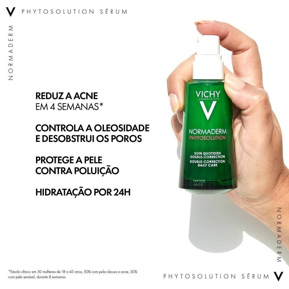 Sérum Antioleosidade E Antiacne Vichy Normaderm Phytosolution 50ml 50ml 4