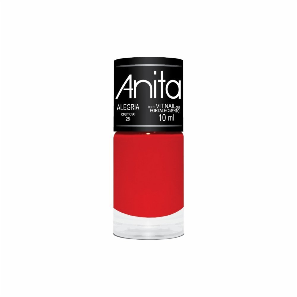 Esmalte Anita Cremoso Alegria 10ml Vermelho 2