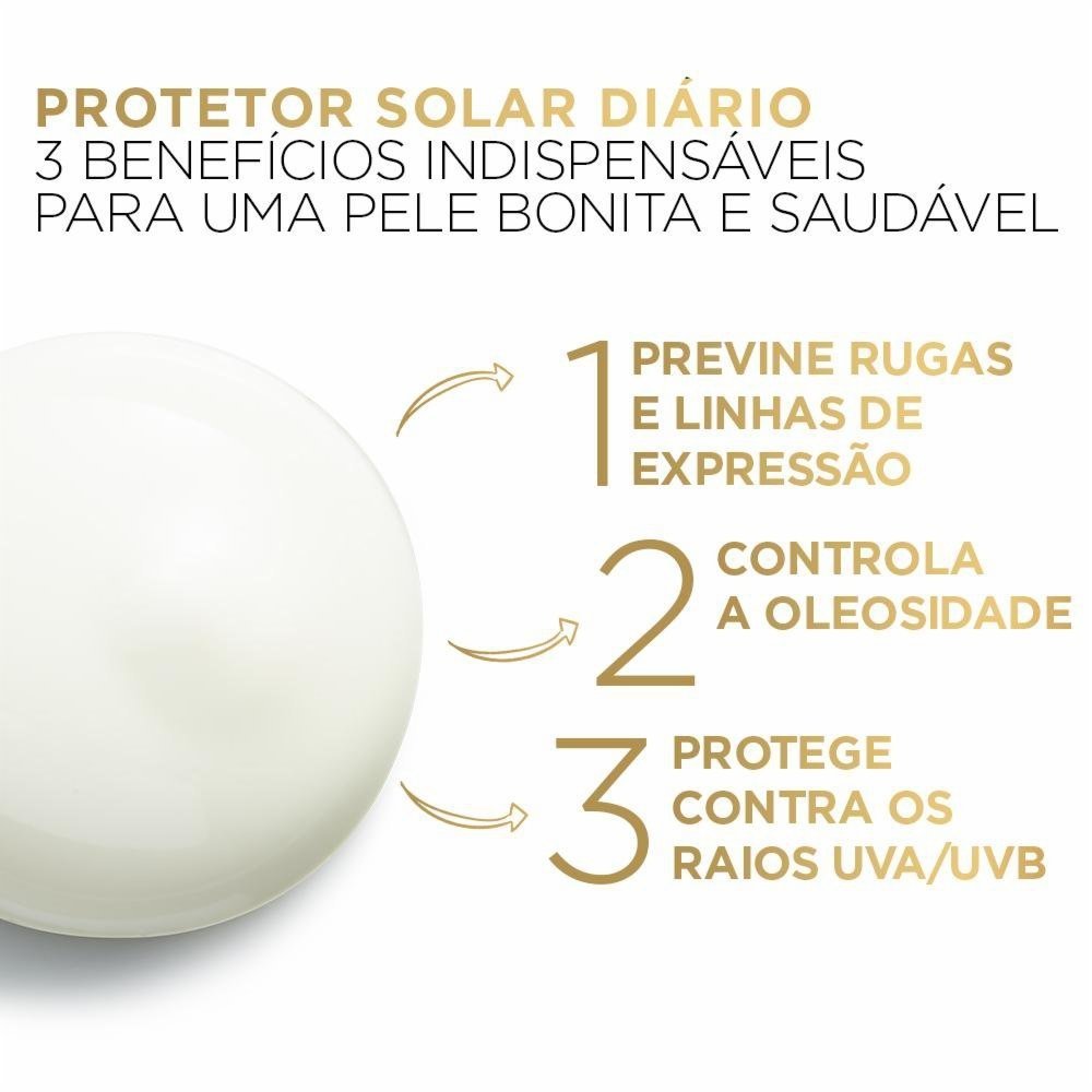 Protetor Solar Facial L’oréal Uv Defender Antioleosidade Fps 60 40g 40g 4