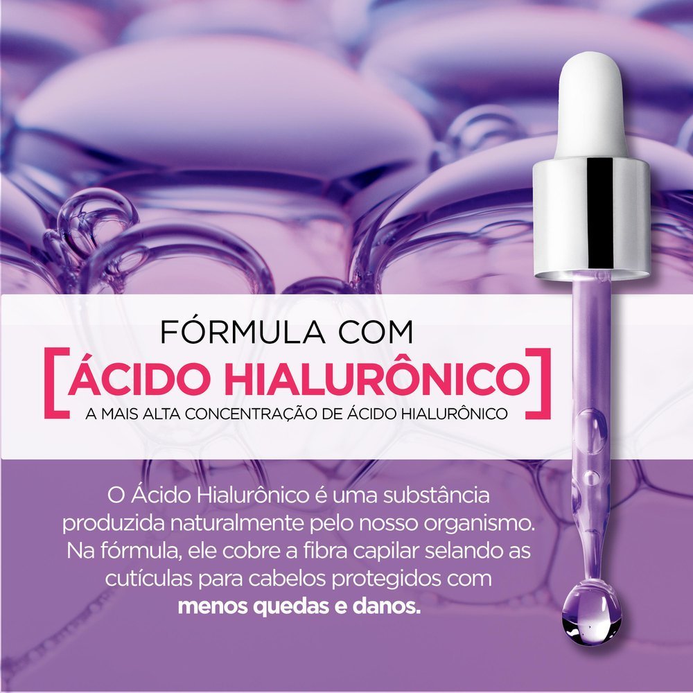 Creme Para Pentear Preenchedor L’oréal Paris Elseve Hidra Hialurônico 250ml 250ml 4