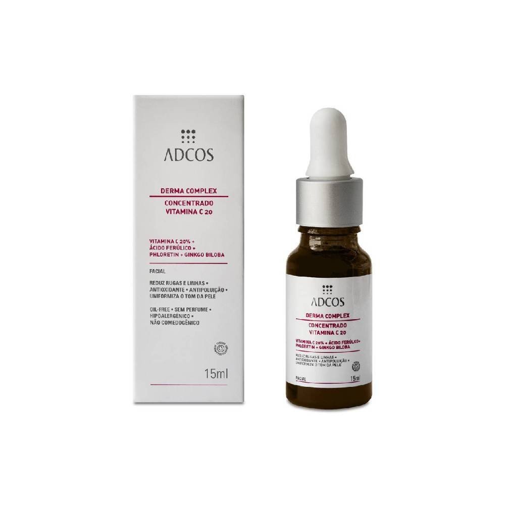 Sérum Vitamina C 20 Adcos Concentrado Derma Complex 15ml 15ml 1