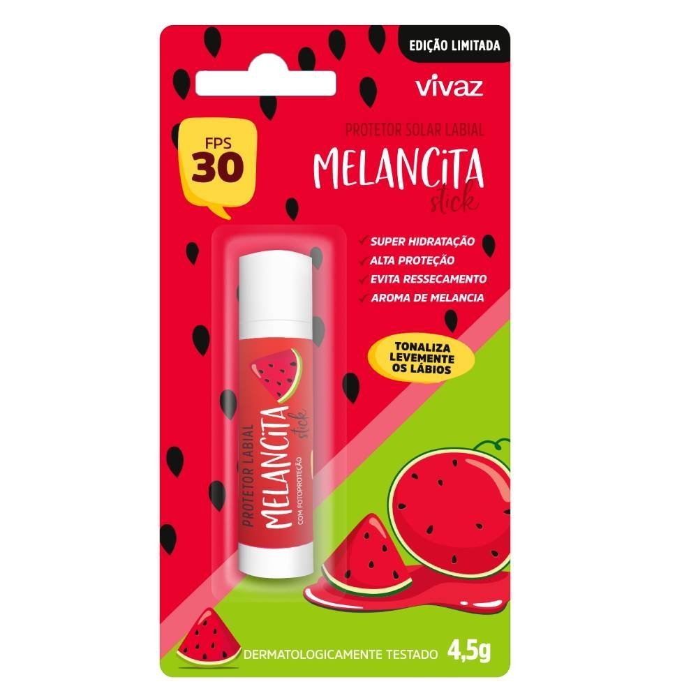 Protetor Labial Vivaz Melancita Fps30 4,5g Melancita 3