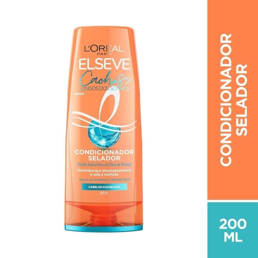 Condicionador Selador L’oréal Paris Elseve Cachos Longos Dos Sonhos 200ml 200ml 1