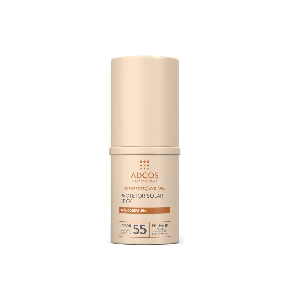 Protetor Solar Adcos Tonalizante Base Stick Nude Fps 55 17g Nude 3