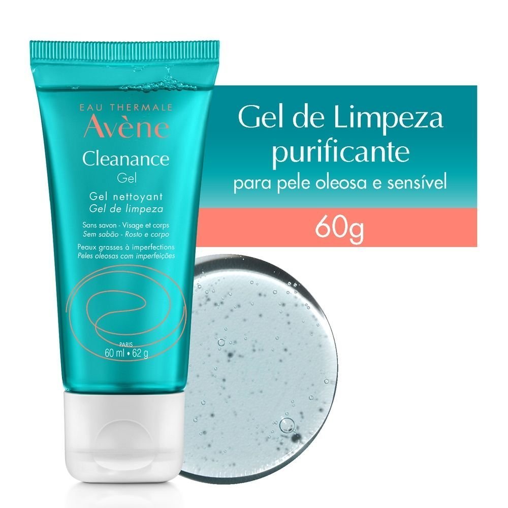 Gel De Limpeza Profunda Avene Cleanance Gel 60g 60g 3