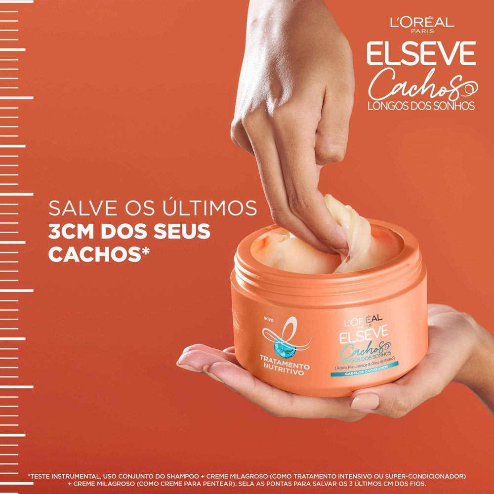 Creme De Tratamento L’oréal Paris Elseve Cachos Longos Dos Sonhos 300ml 300ml 4