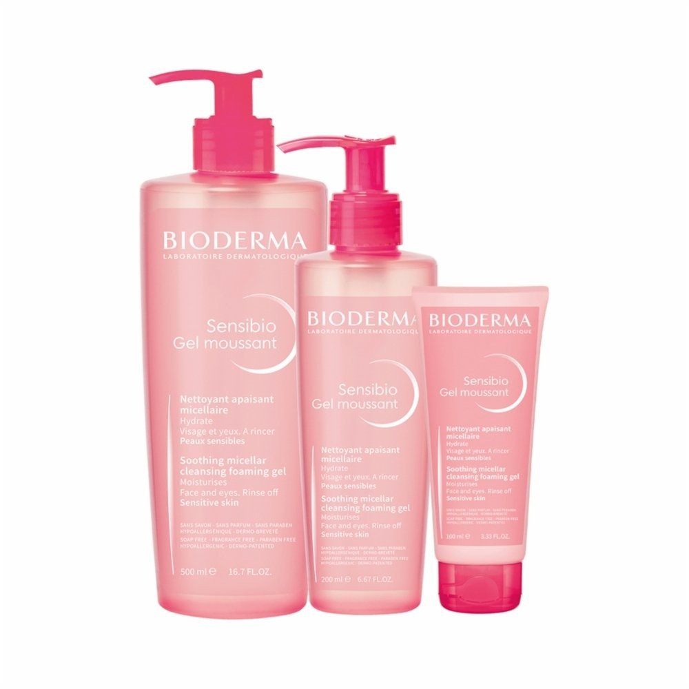 Gel De Limpeza Micelar Bioderma Sensibio Moussant Calmante E Hidratante 500ml 500ml 8