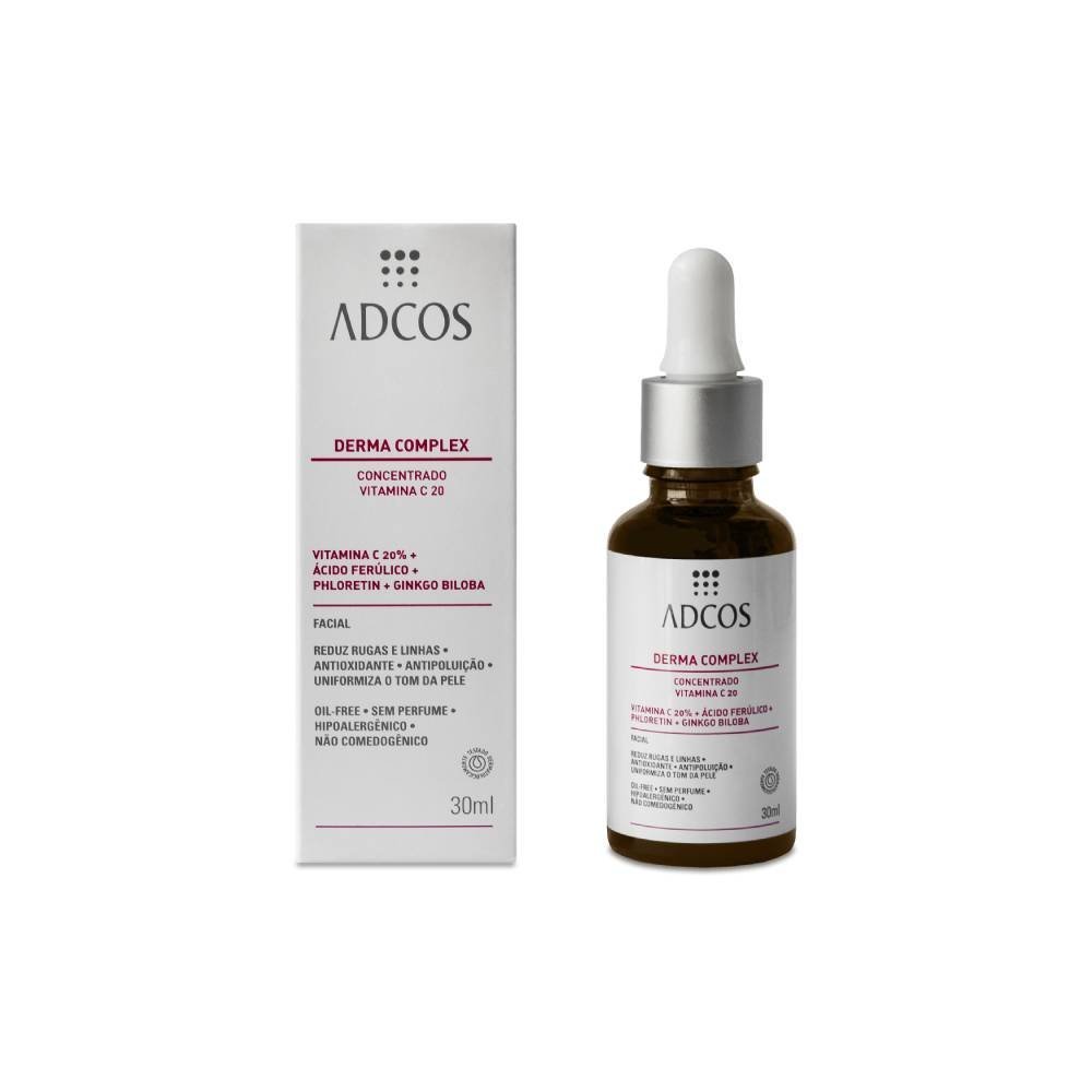 Sérum Vitamina C 20 Adcos Concentrado Derma Complex 30ml